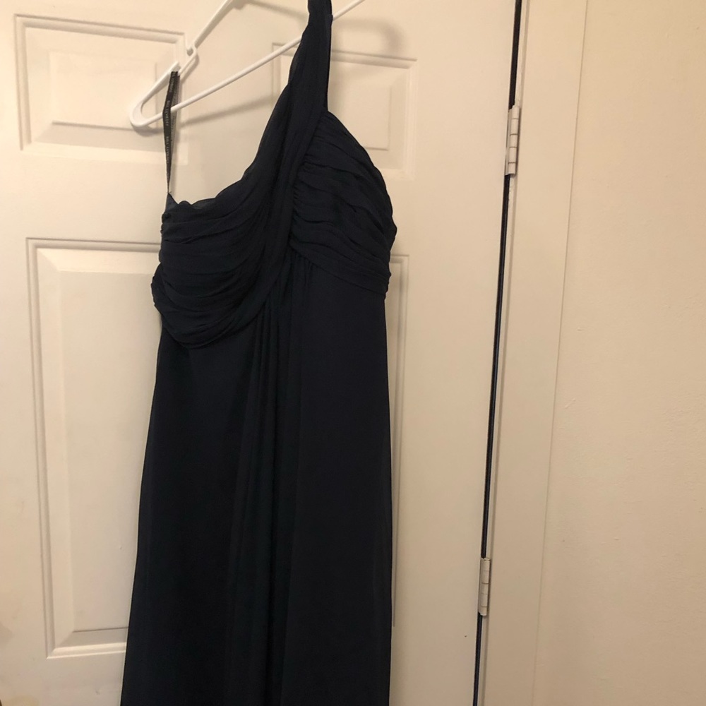 Bill levkoff brides maid dress full length.